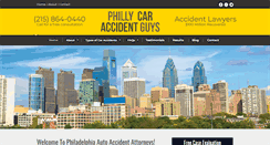 Desktop Screenshot of phillycaraccidentguys.com